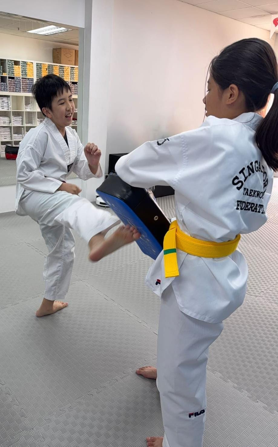 Teens class at Taekwondo Masters Academy